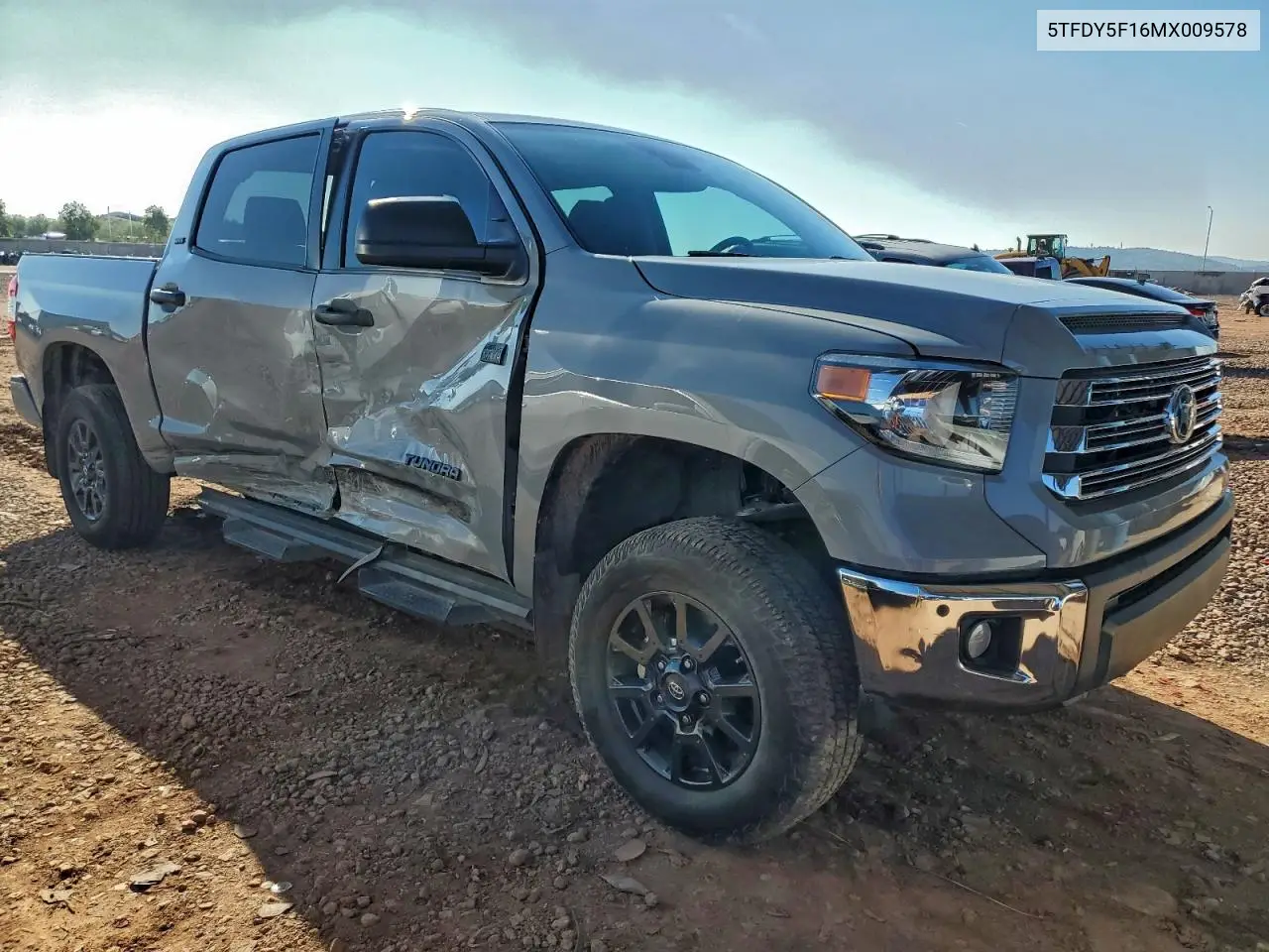 5TFDY5F16MX009578 2021 Toyota Tundra Crewmax Sr5
