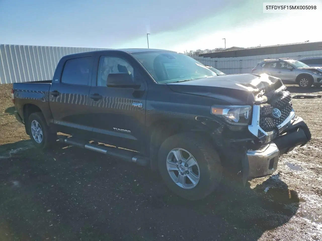 5TFDY5F15MX005098 2021 Toyota Tundra Crewmax Sr5