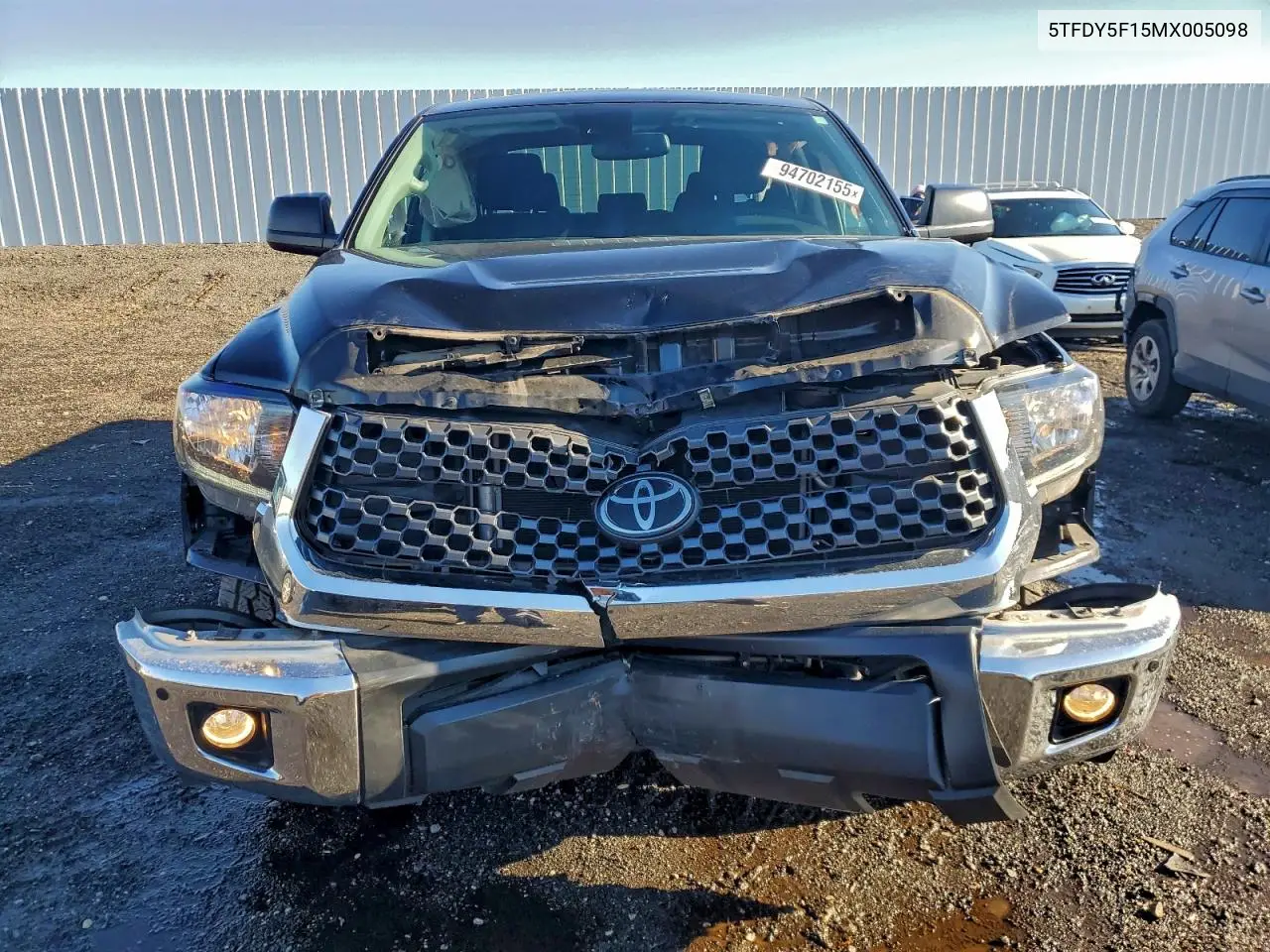 5TFDY5F15MX005098 2021 Toyota Tundra Crewmax Sr5