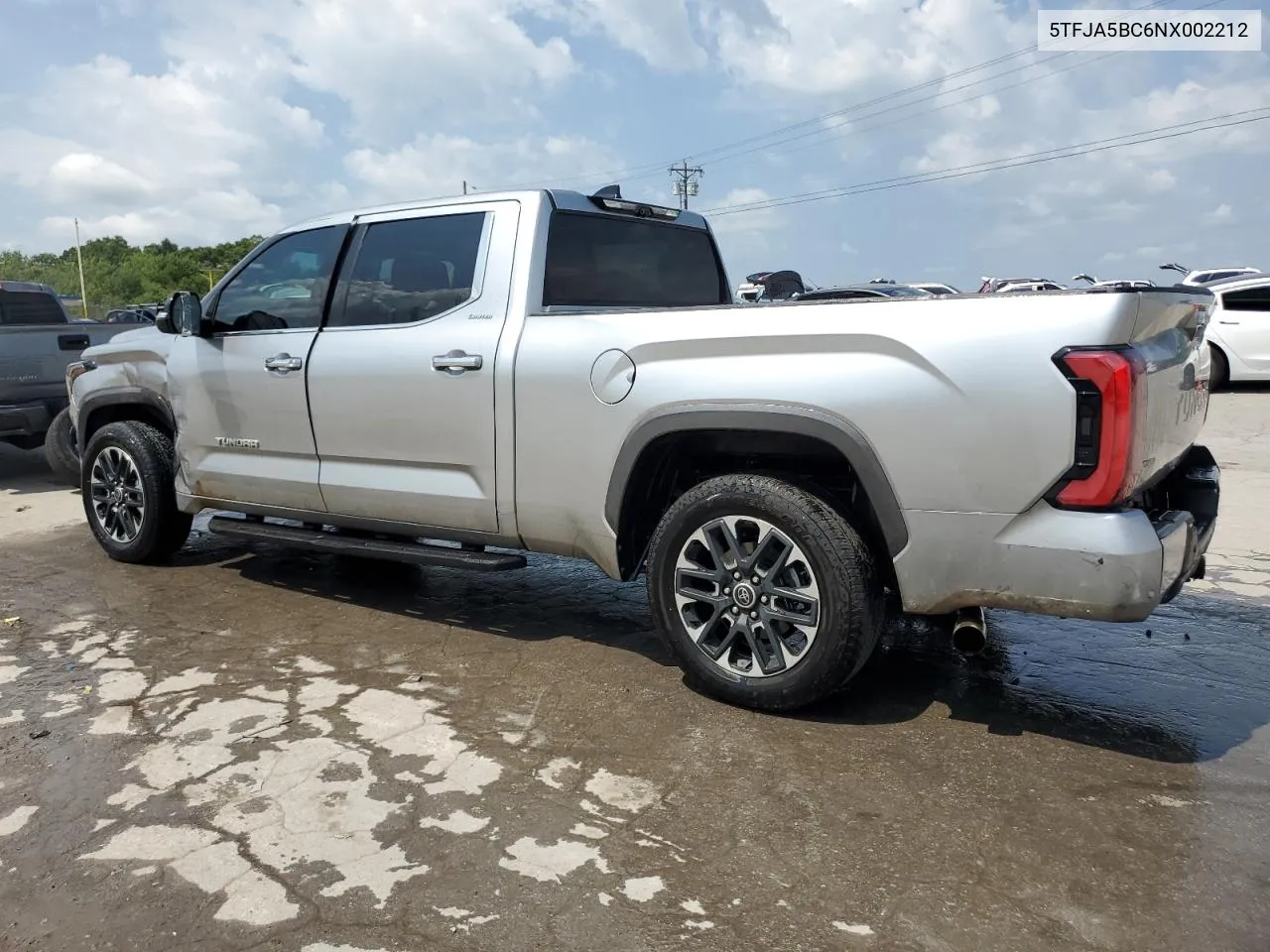 5TFJA5BC6NX002212 2022 Toyota Tundra Crewmax Limited