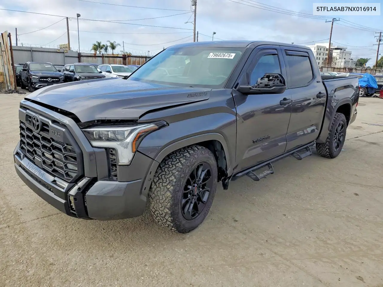 5TFLA5AB7NX016914 2022 Toyota Tundra Sr5