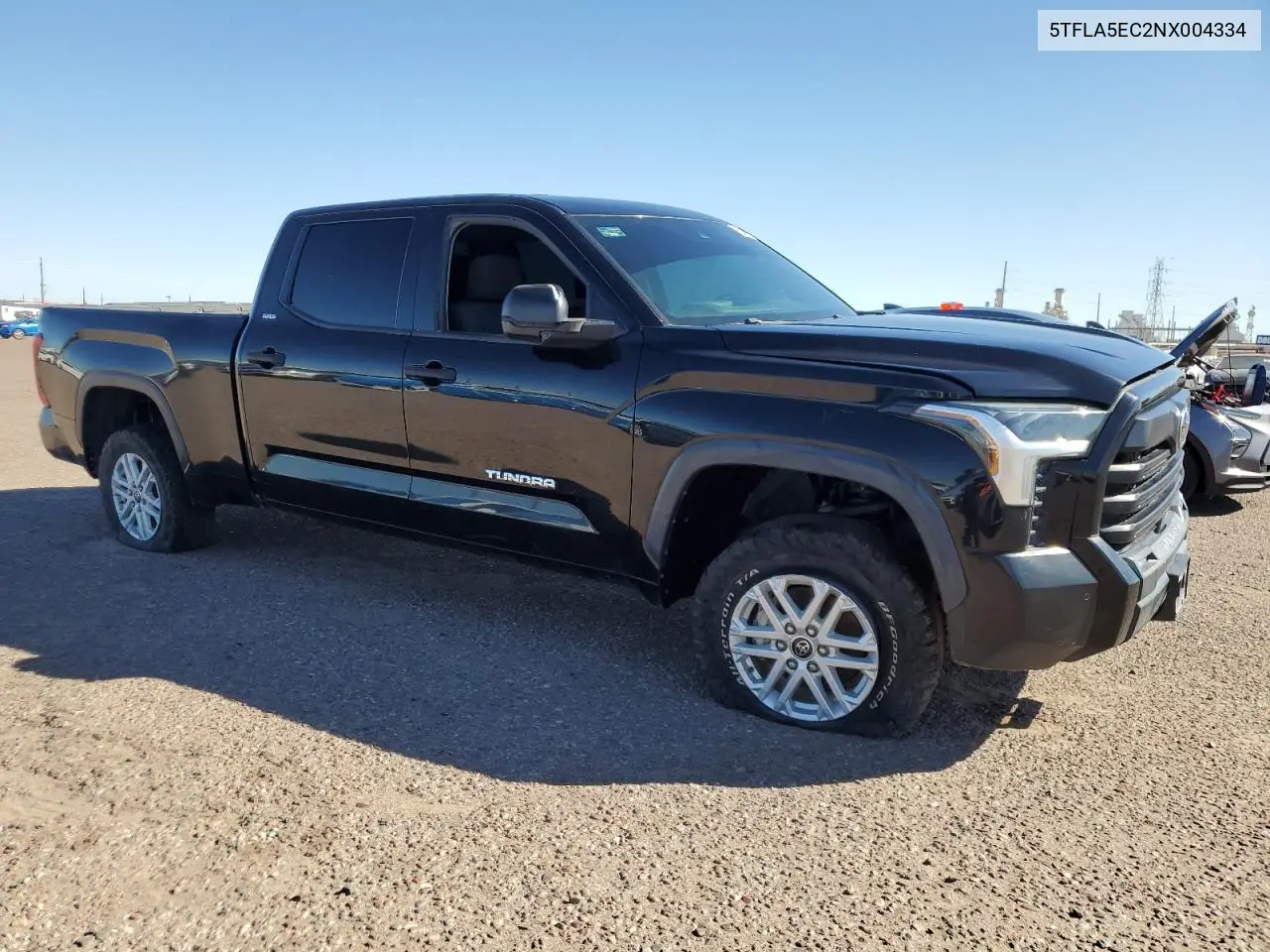 5TFLA5EC2NX004334 2022 Toyota Tundra Crewmax Sr5