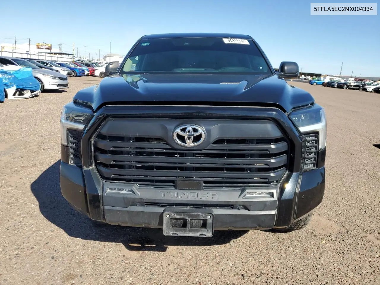 5TFLA5EC2NX004334 2022 Toyota Tundra Crewmax Sr5