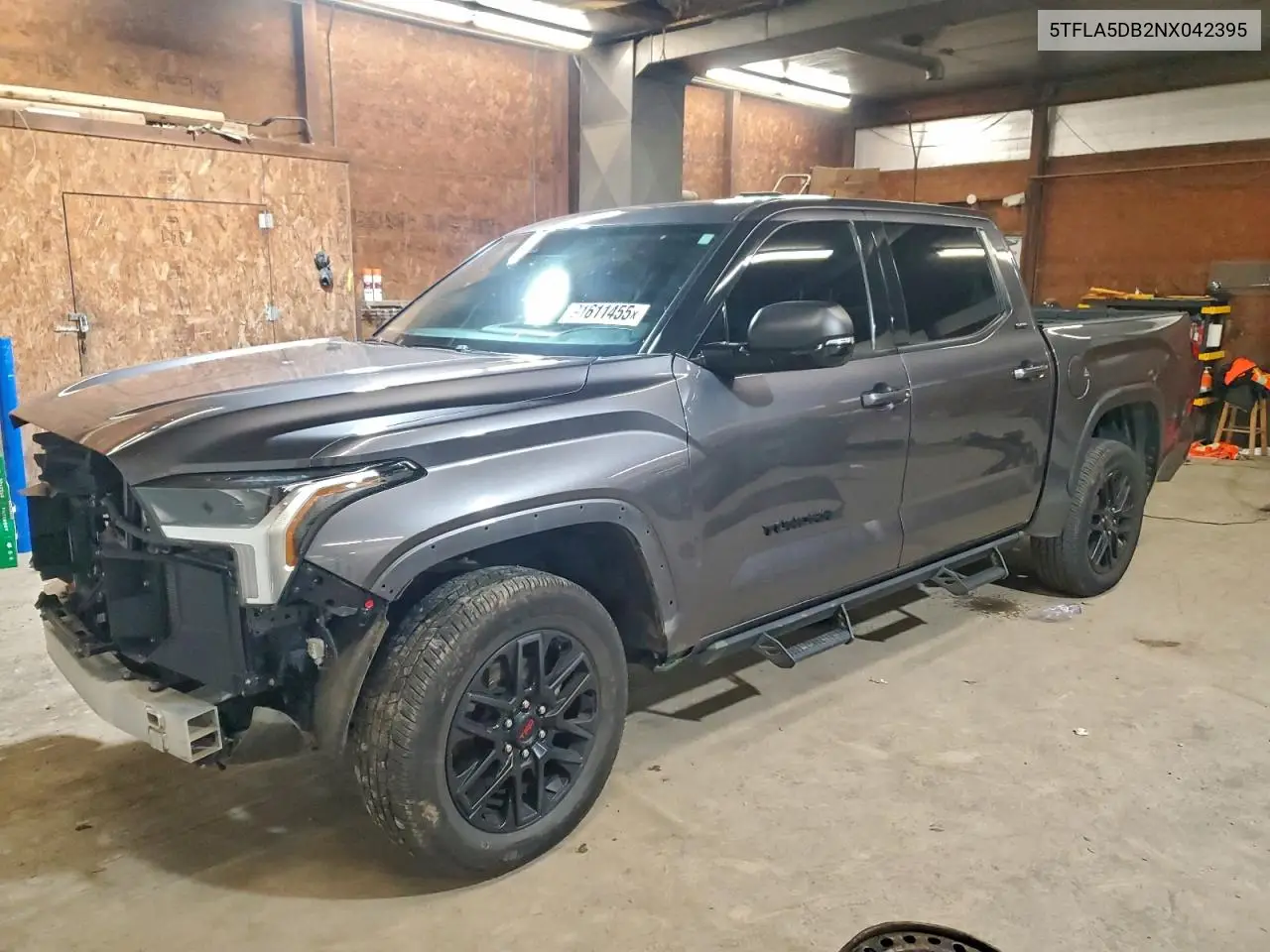 5TFLA5DB2NX042395 2022 Toyota Tundra Crewmax Sr