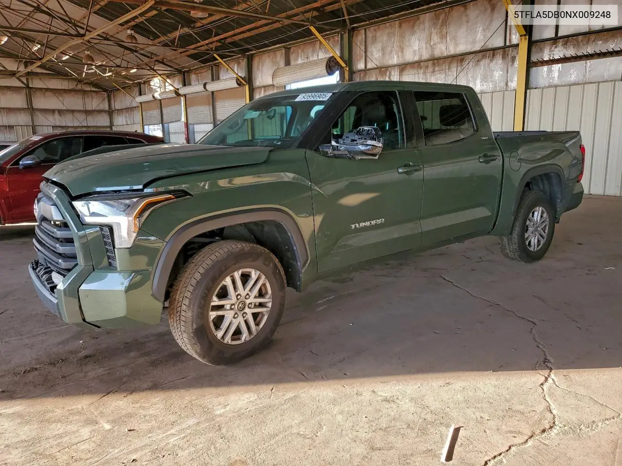 5TFLA5DB0NX009248 2022 Toyota Tundra Crewmax Sr