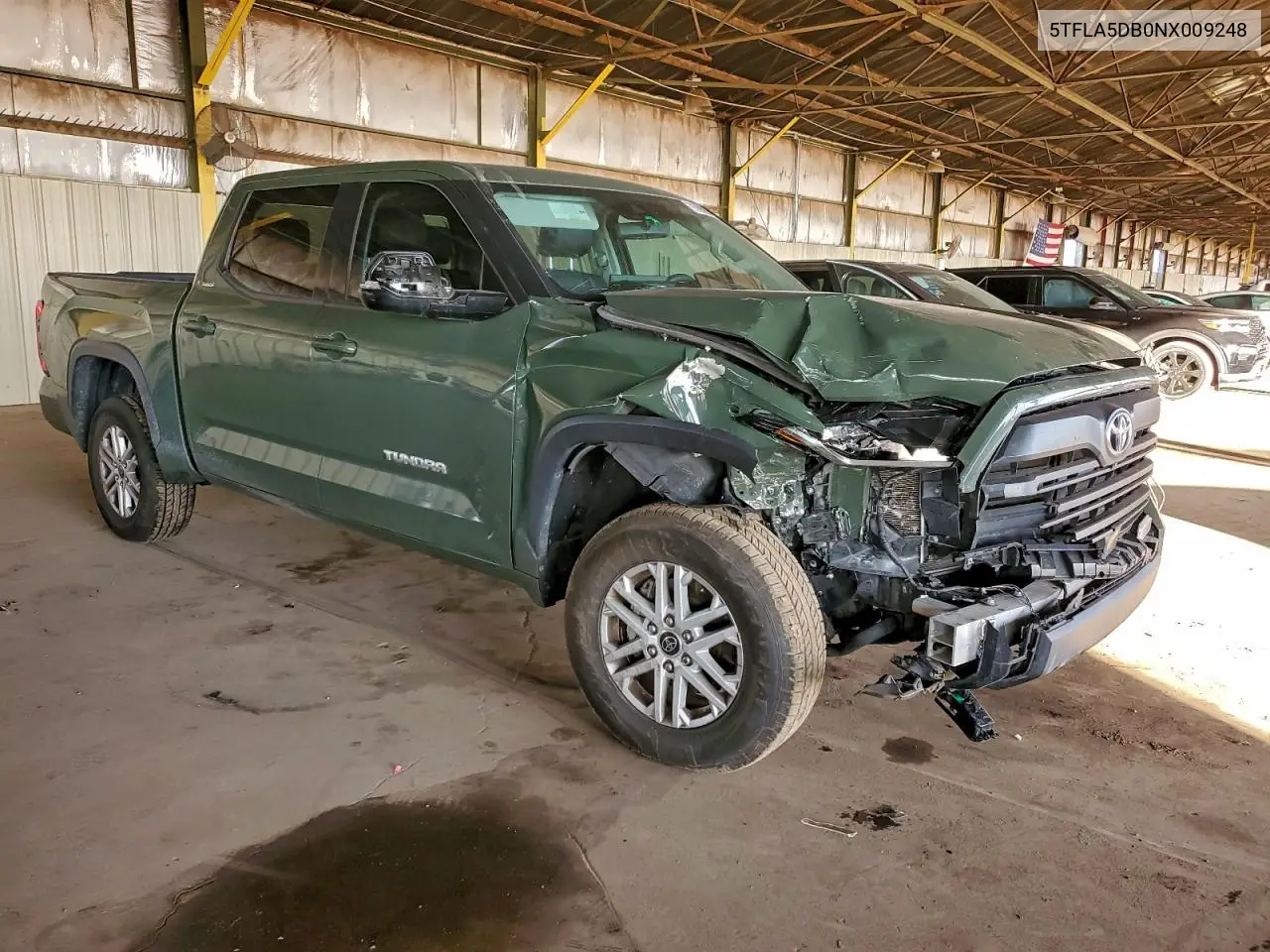 5TFLA5DB0NX009248 2022 Toyota Tundra Crewmax Sr