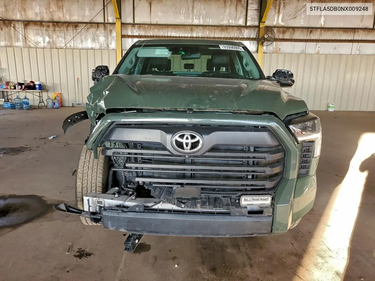 5TFLA5DB0NX009248 2022 Toyota Tundra Crewmax Sr