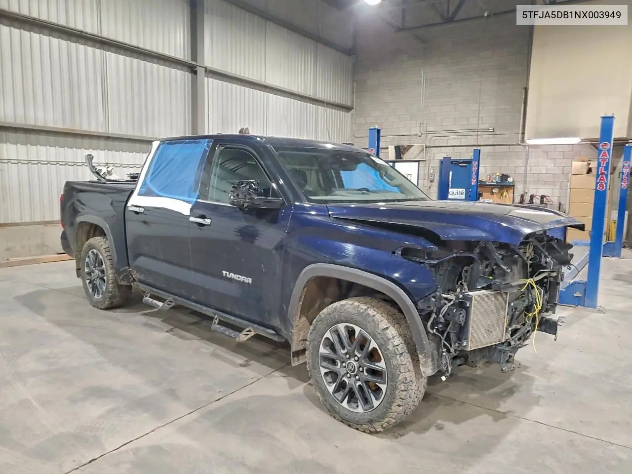 5TFJA5DB1NX003949 2022 Toyota Tundra Crewmax Limited