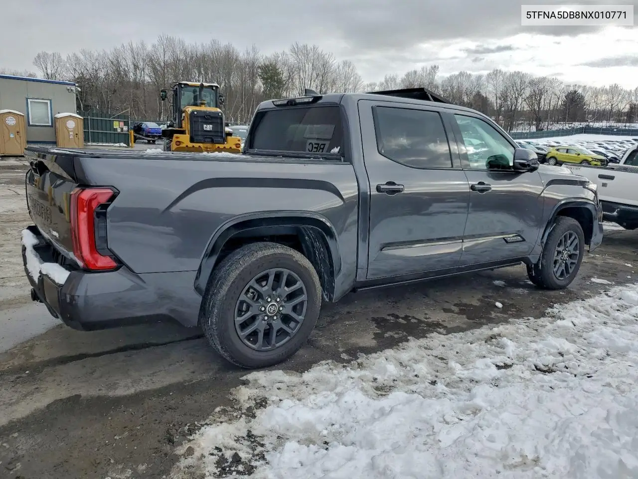 5TFNA5DB8NX010771 2022 Toyota Tundra Crewmax Platinum
