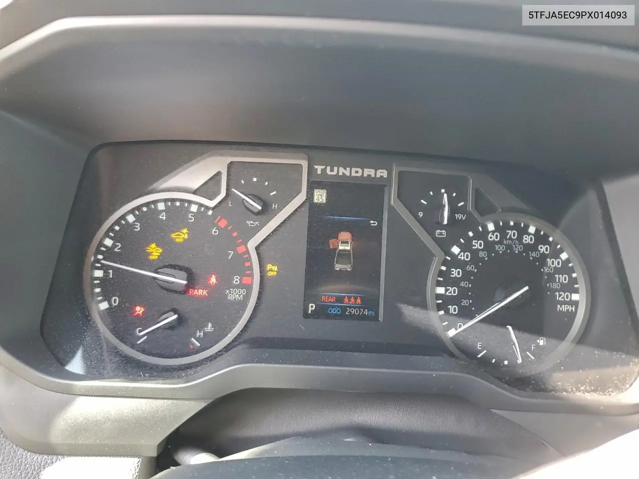 5TFJA5EC9PX014093 2023 Toyota Tundra Crewmax Limited