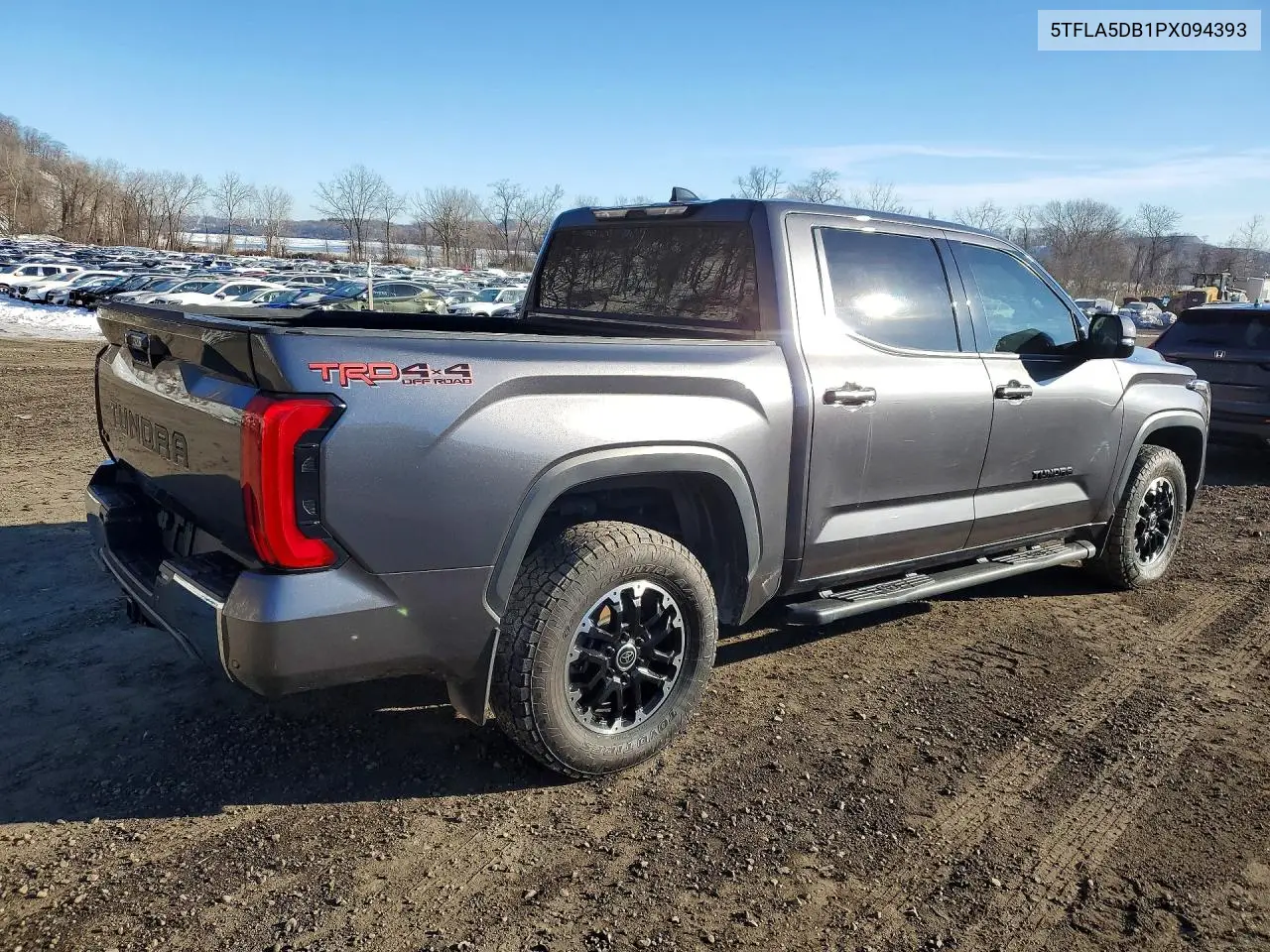 5TFLA5DB1PX094393 2023 Toyota Tundra Crewmax Sr