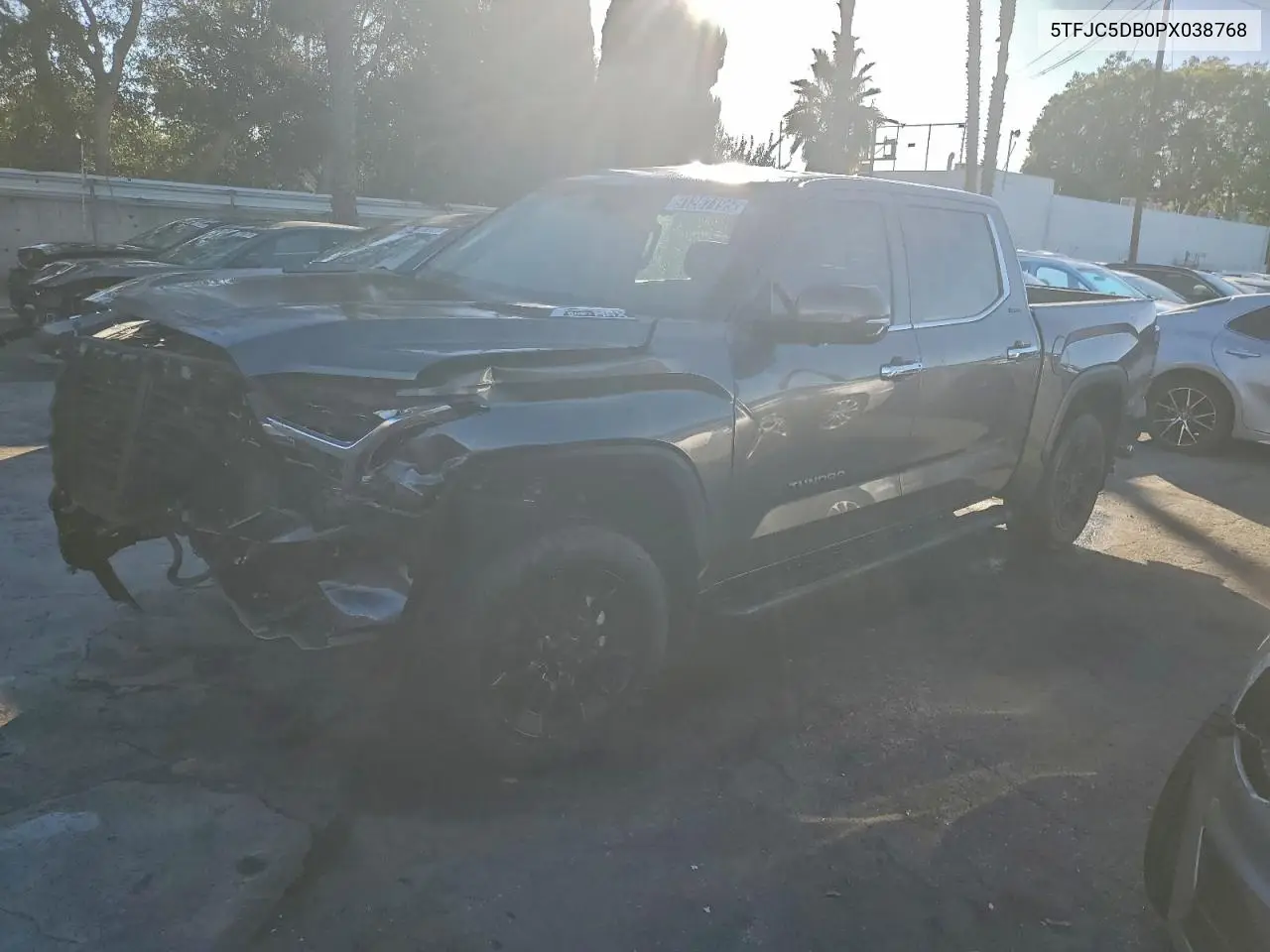 5TFJC5DB0PX038768 2023 Toyota Tundra Crewmax Limited