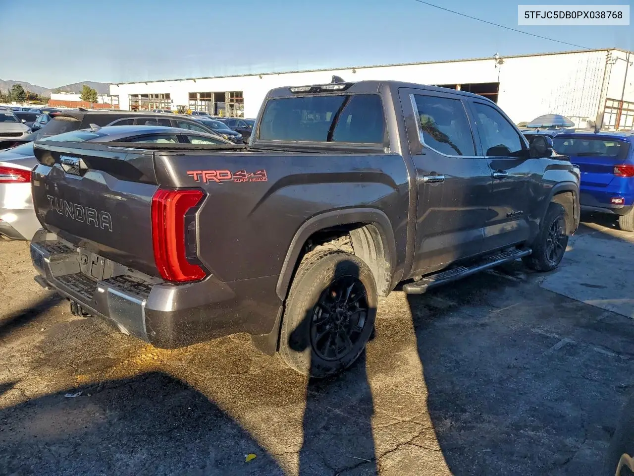 5TFJC5DB0PX038768 2023 Toyota Tundra Crewmax Limited