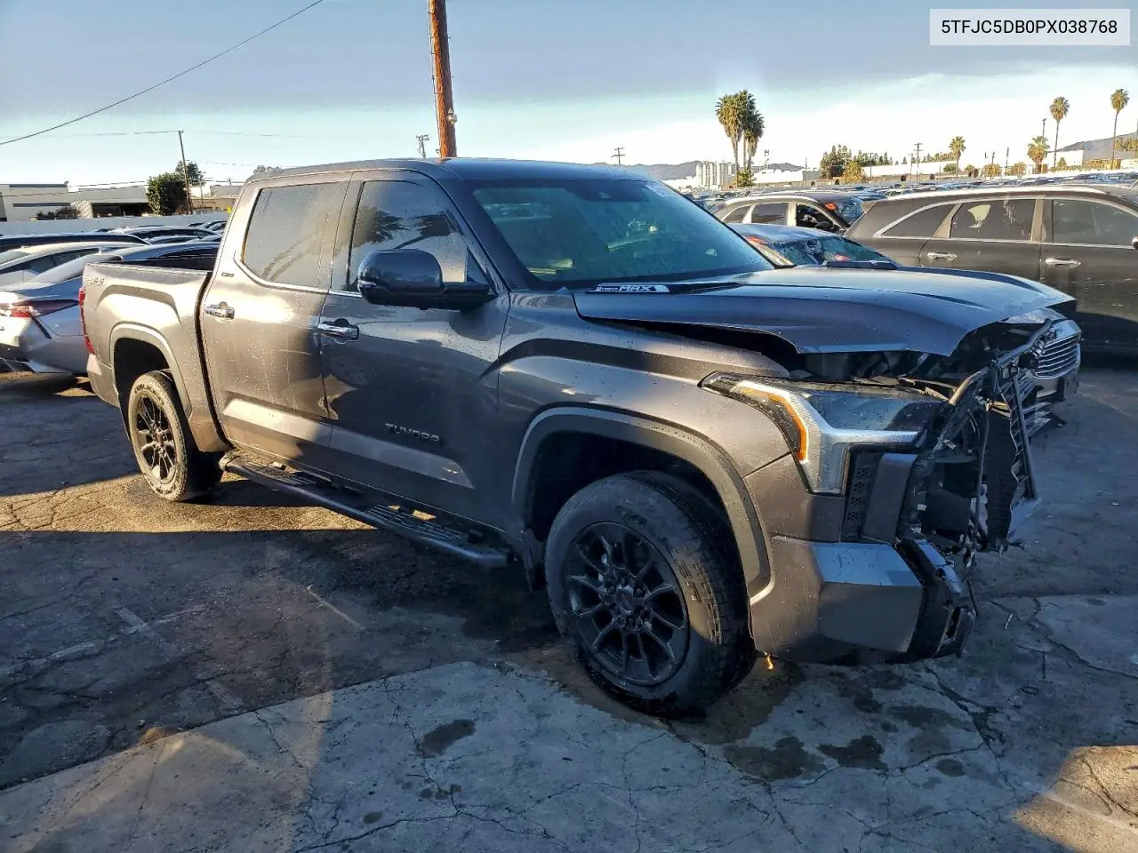 5TFJC5DB0PX038768 2023 Toyota Tundra Crewmax Limited