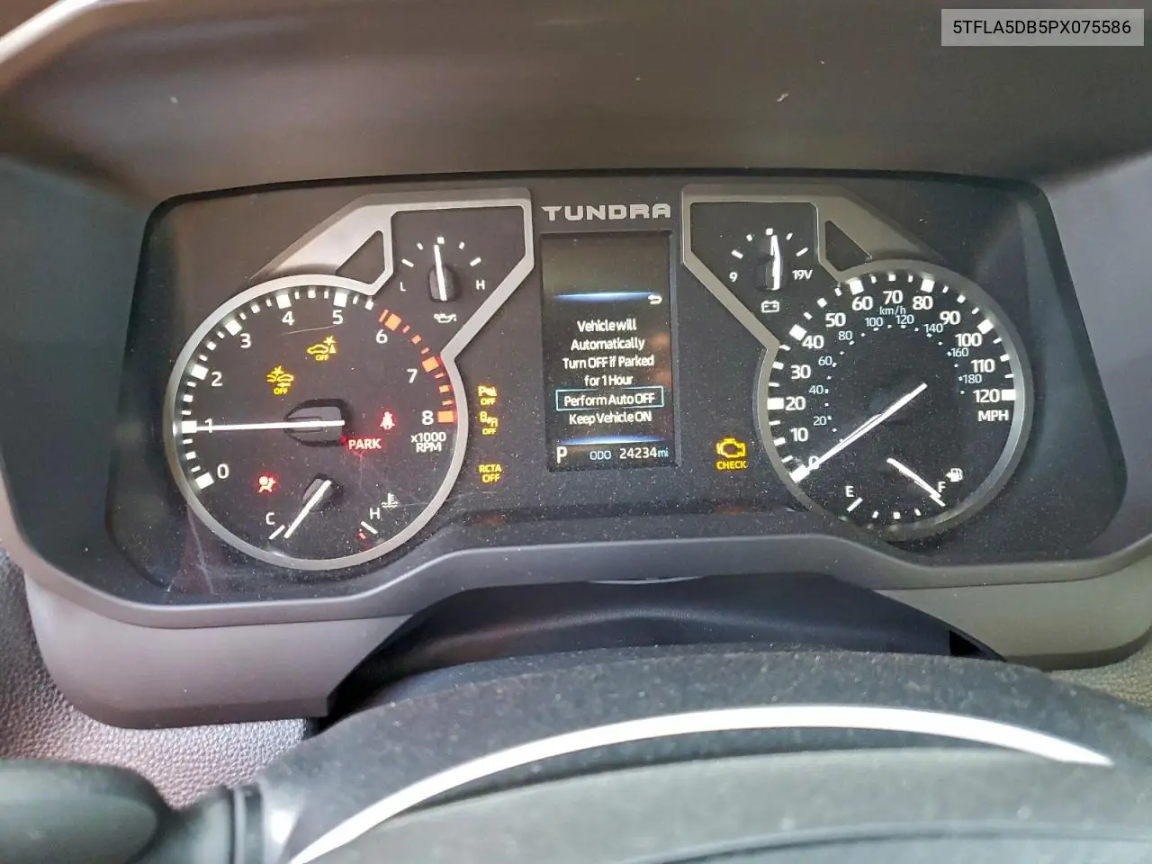 5TFLA5DB5PX075586 2023 Toyota Tundra Crewmax Sr