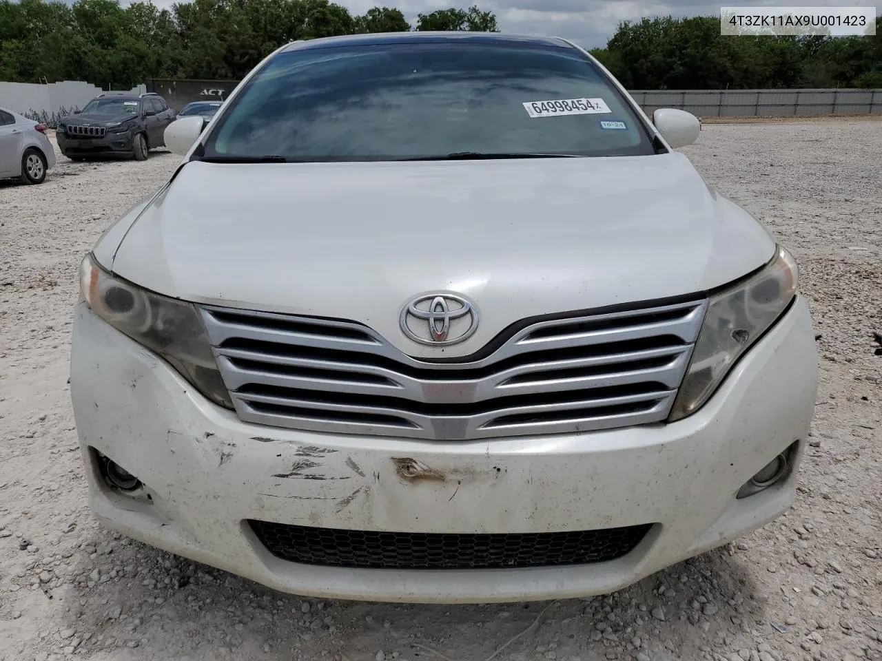 2009 Toyota Venza VIN: 4T3ZK11AX9U001423 Lot: 64998454