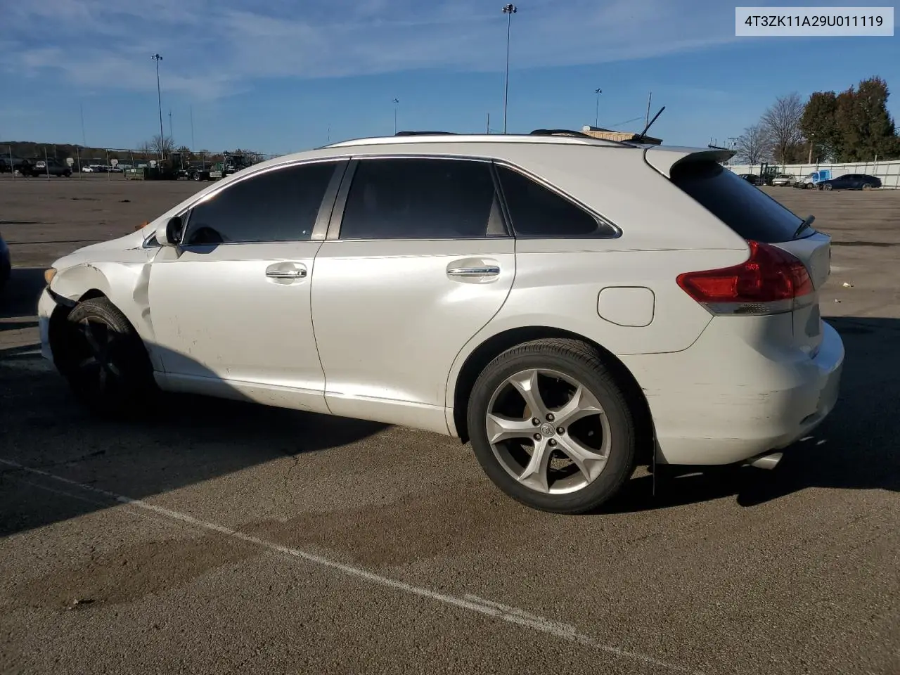 4T3ZK11A29U011119 2009 Toyota Venza