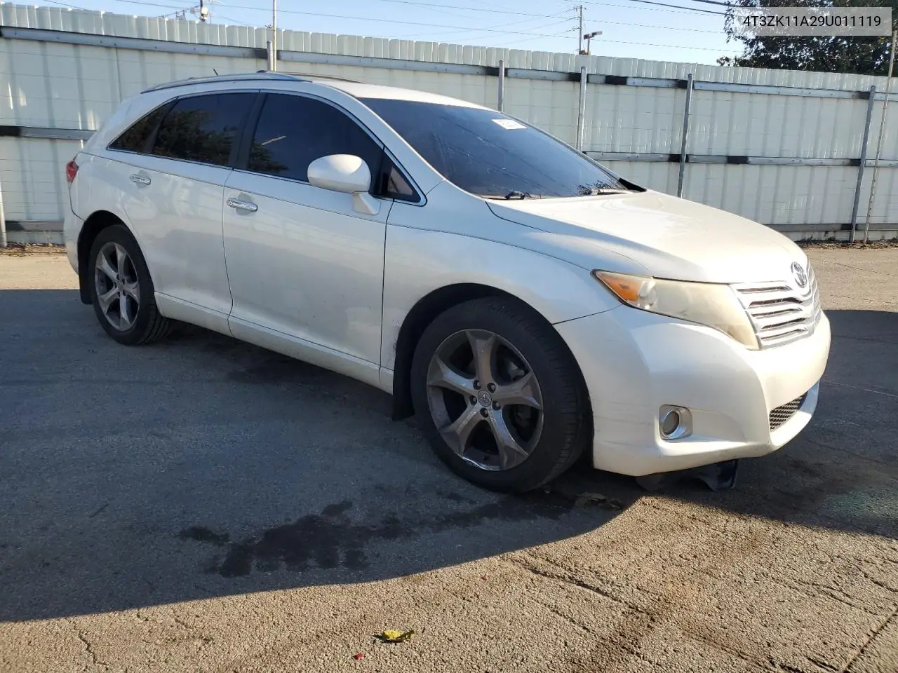 4T3ZK11A29U011119 2009 Toyota Venza