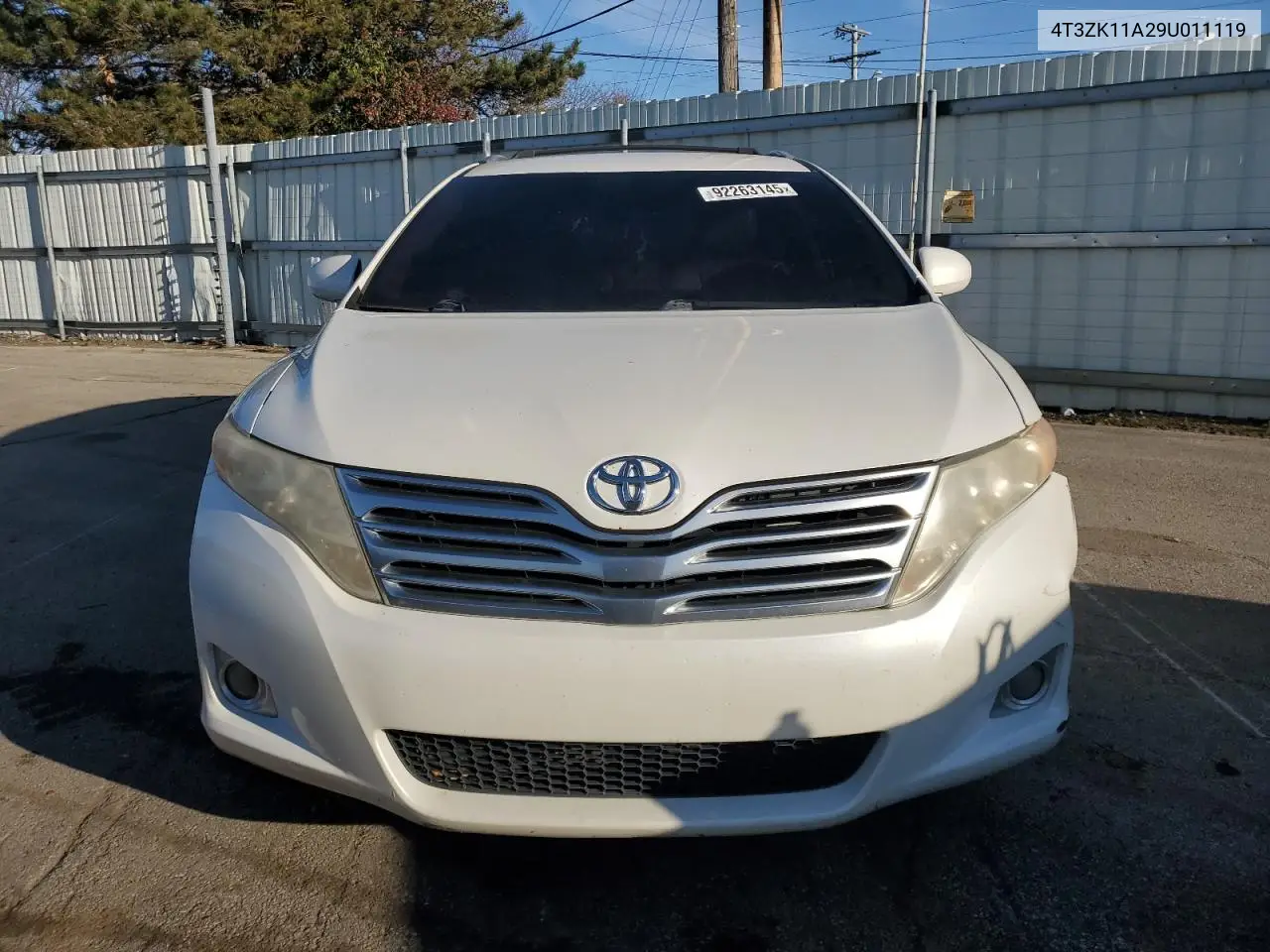 4T3ZK11A29U011119 2009 Toyota Venza