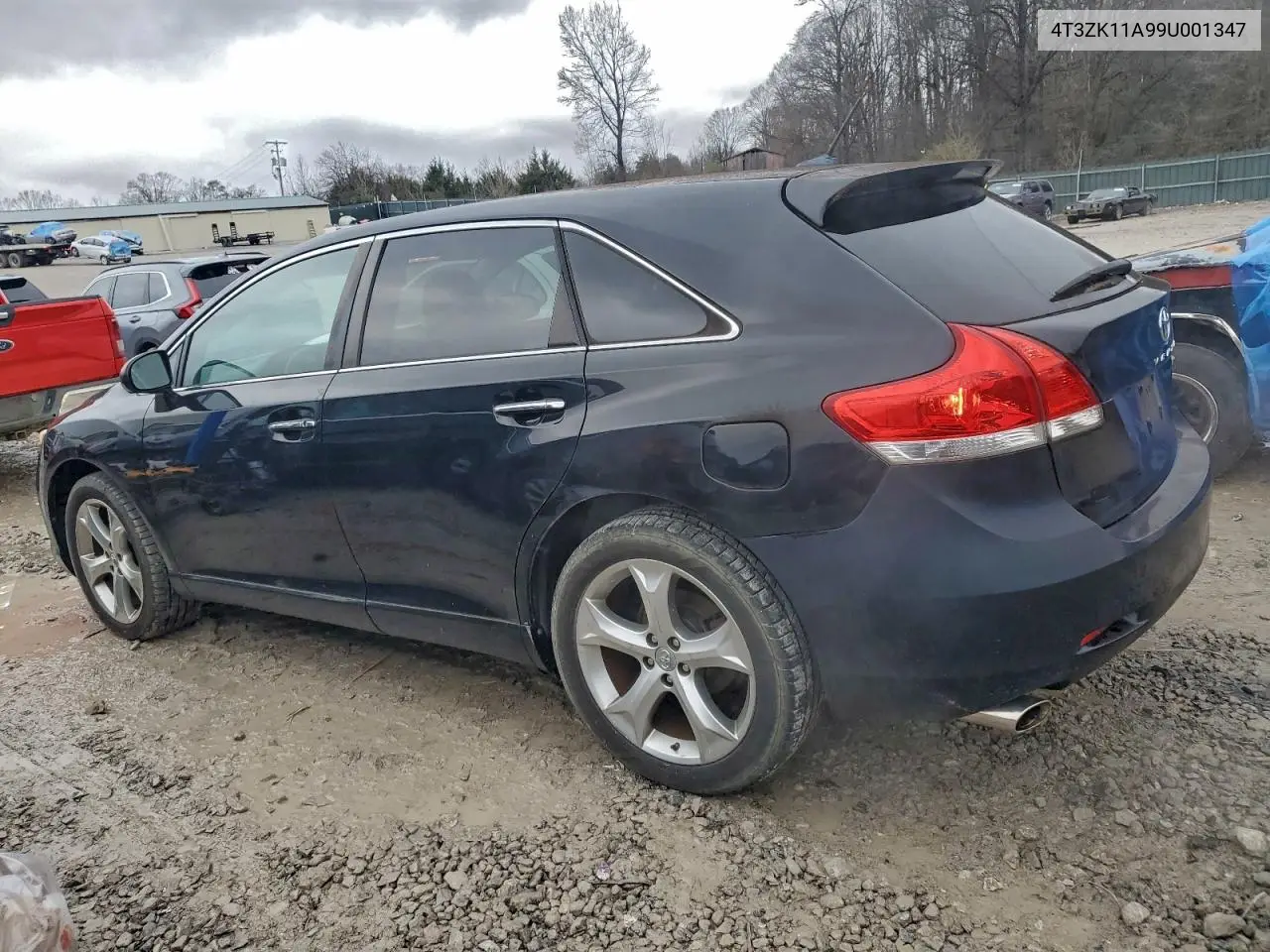 4T3ZK11A99U001347 2009 Toyota Venza