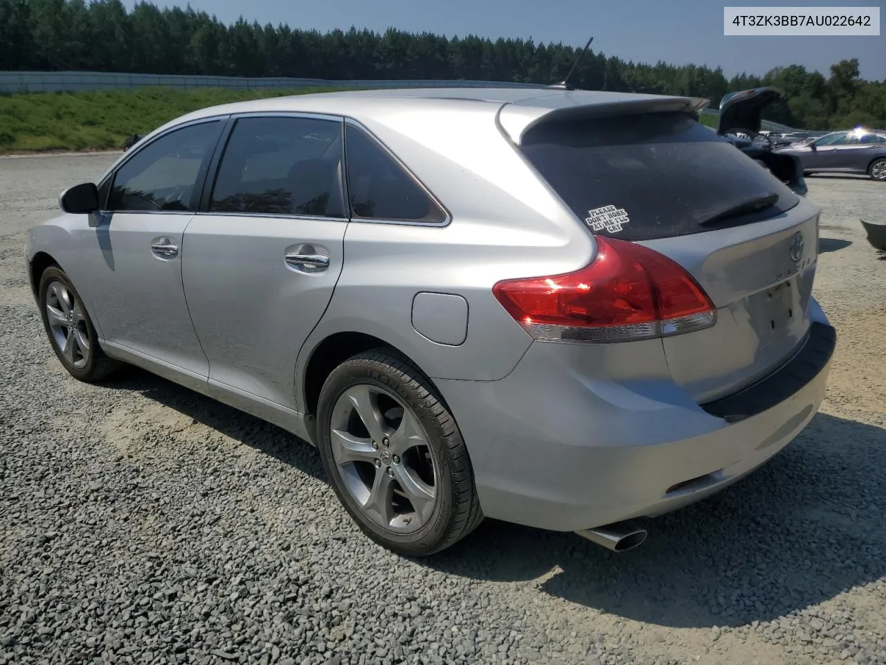 2010 Toyota Venza VIN: 4T3ZK3BB7AU022642 Lot: 69652984