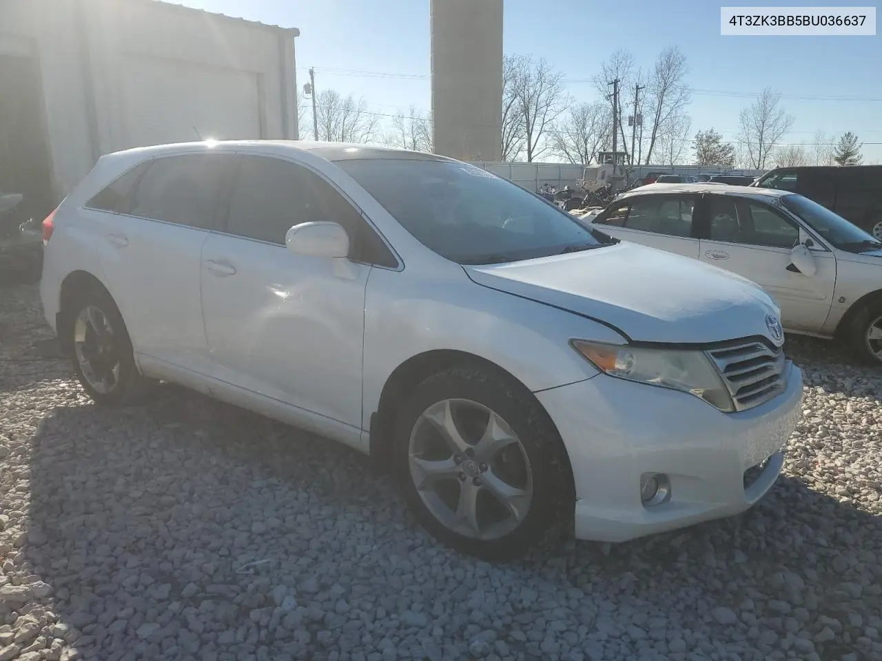 4T3ZK3BB5BU036637 2011 Toyota Venza