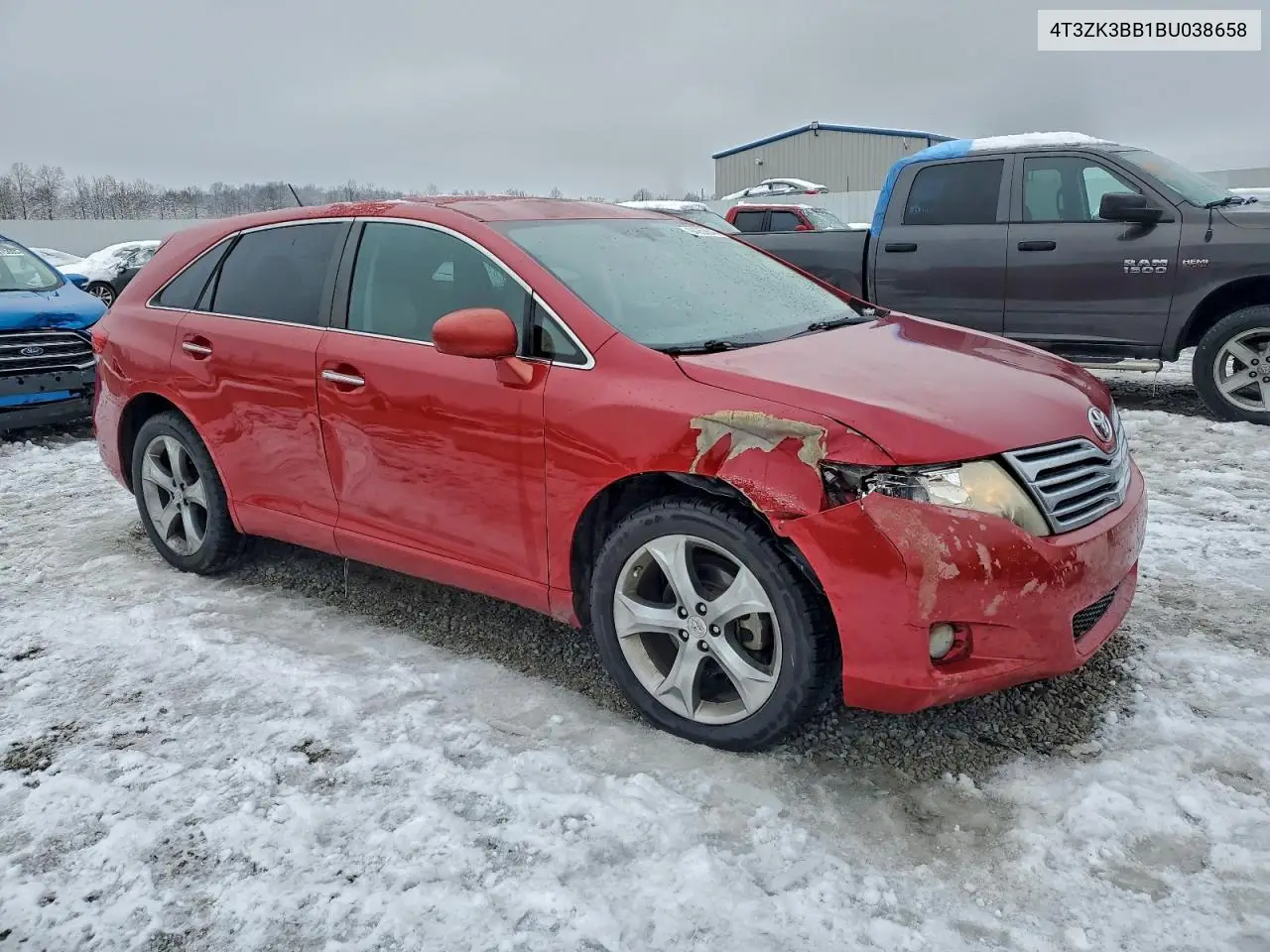4T3ZK3BB1BU038658 2011 Toyota Venza