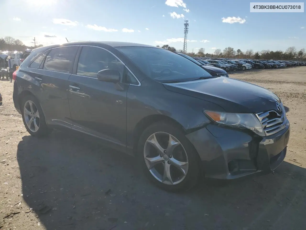 4T3BK3BB4CU073018 2012 Toyota Venza Le