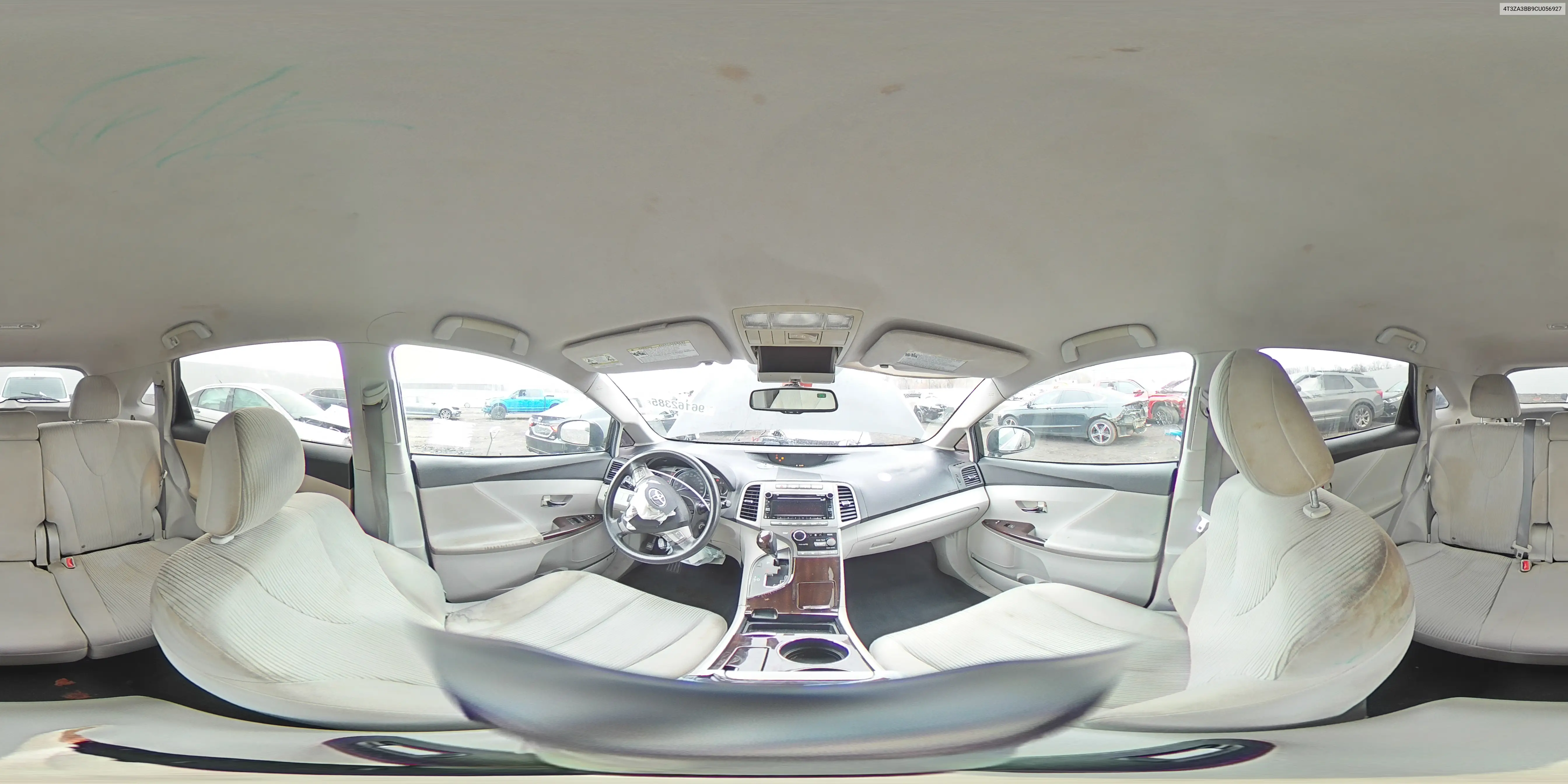 4T3ZA3BB9CU056927 2012 Toyota Venza Le