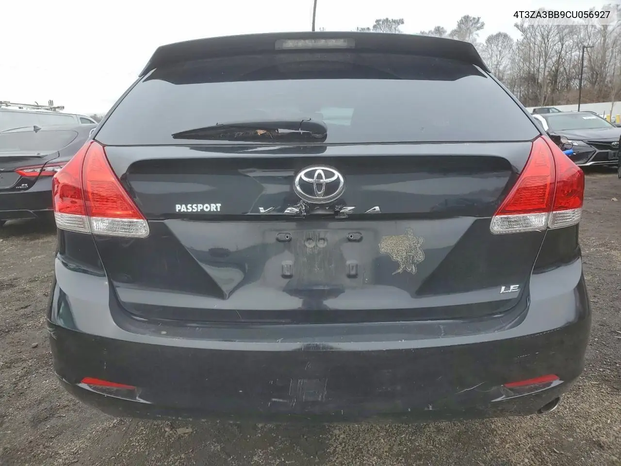 4T3ZA3BB9CU056927 2012 Toyota Venza Le