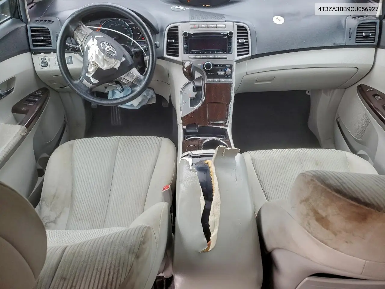 4T3ZA3BB9CU056927 2012 Toyota Venza Le