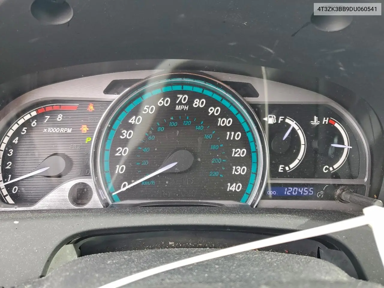 4T3ZK3BB9DU060541 2013 Toyota Venza Le