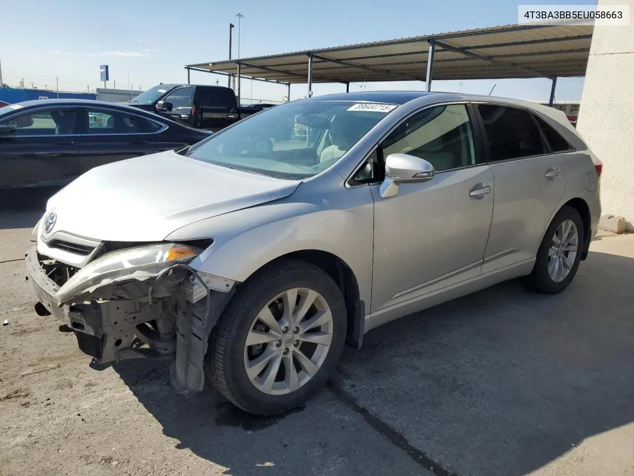 4T3BA3BB5EU058663 2014 Toyota Venza Le