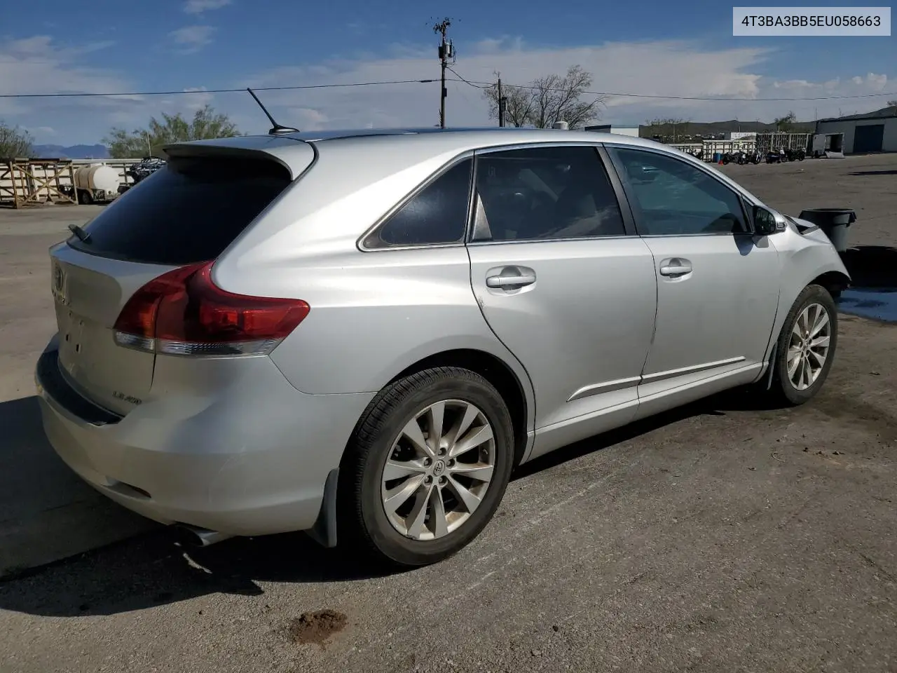 4T3BA3BB5EU058663 2014 Toyota Venza Le