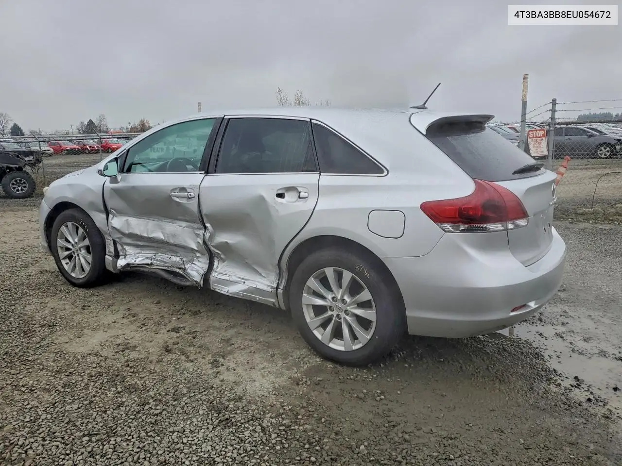 4T3BA3BB8EU054672 2014 Toyota Venza Le