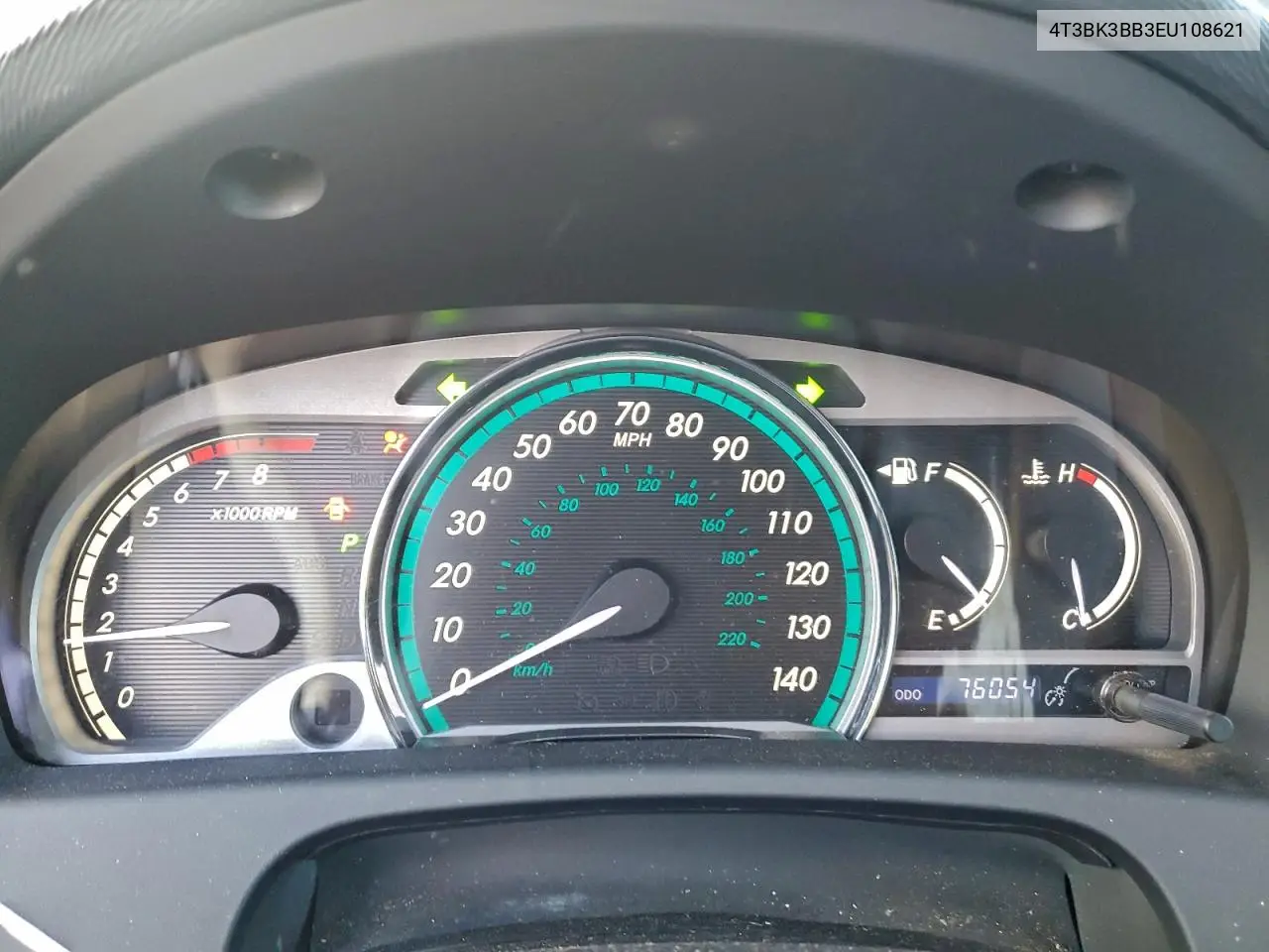 4T3BK3BB3EU108621 2014 Toyota Venza Le