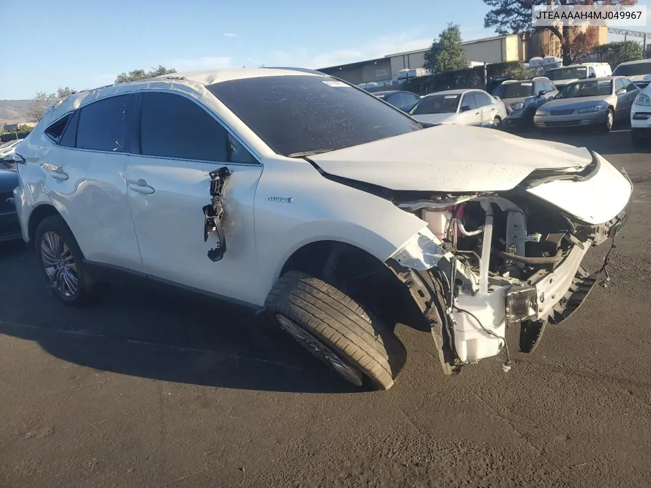 JTEAAAAH4MJ049967 2021 Toyota Venza Le