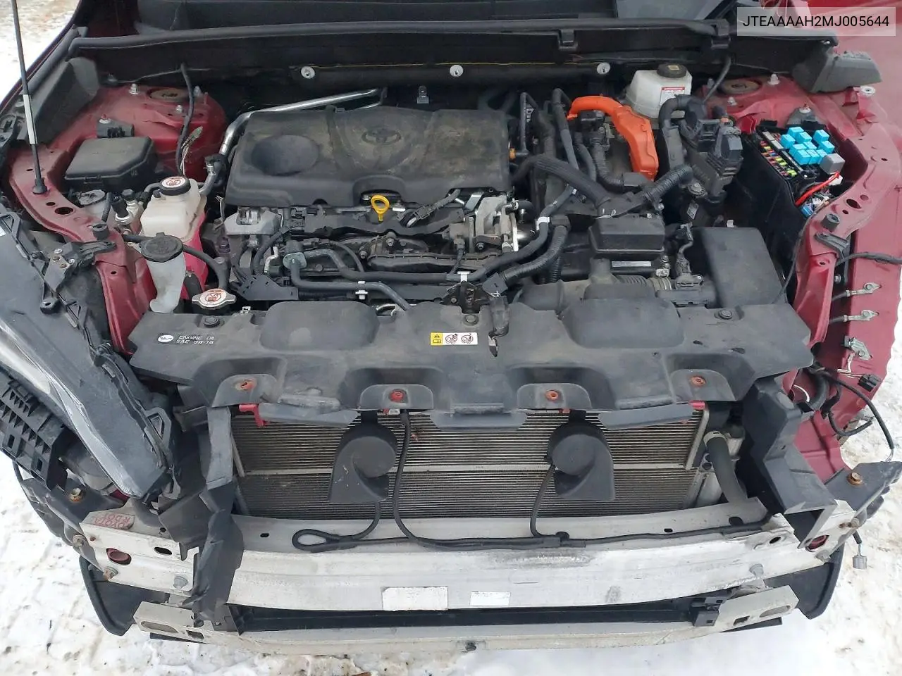 JTEAAAAH2MJ005644 2021 Toyota Venza Le