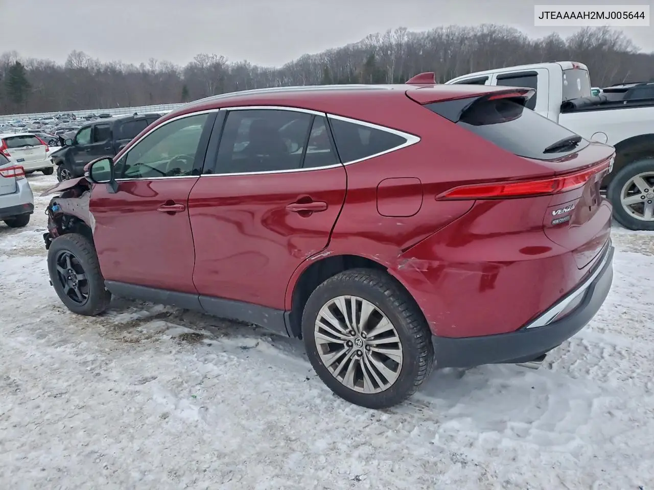 JTEAAAAH2MJ005644 2021 Toyota Venza Le