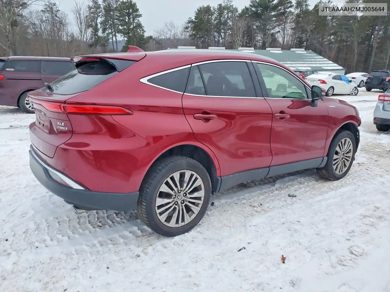 JTEAAAAH2MJ005644 2021 Toyota Venza Le