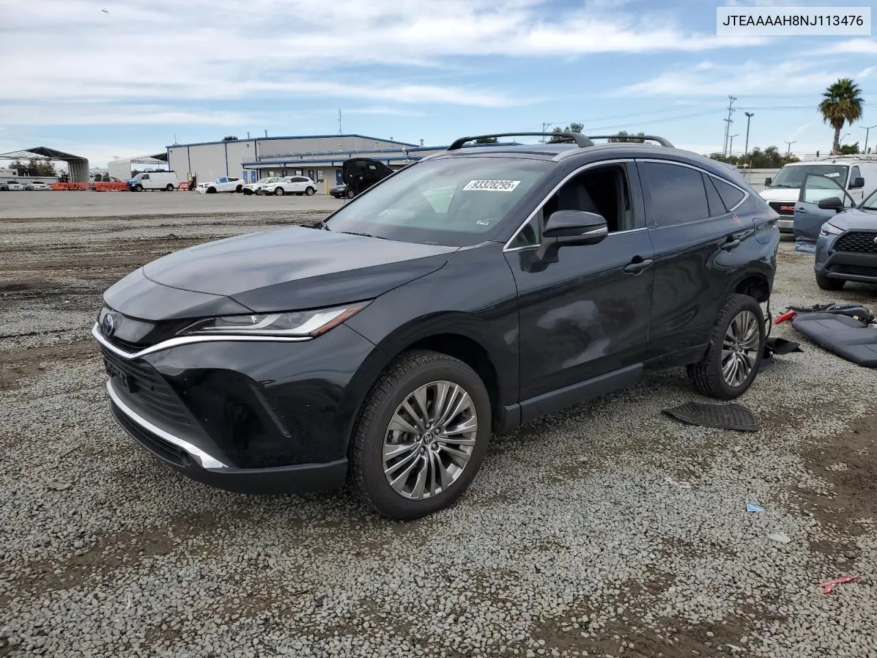 JTEAAAAH8NJ113476 2022 Toyota Venza Le