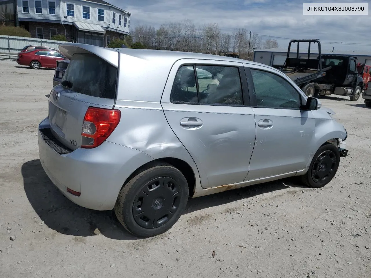 2008 Toyota Scion Xd VIN: JTKKU104X8J008790 Lot: 51773714