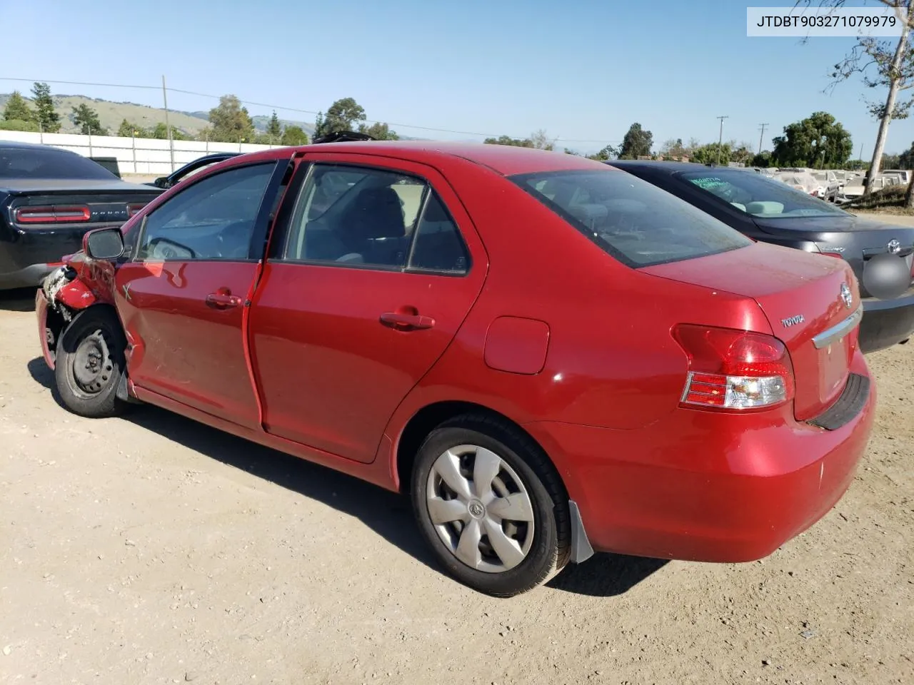 2007 Toyota Yaris VIN: JTDBT903271079979 Lot: 53848654