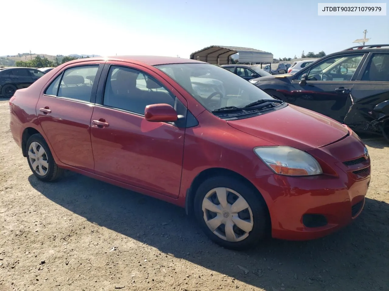 2007 Toyota Yaris VIN: JTDBT903271079979 Lot: 53848654