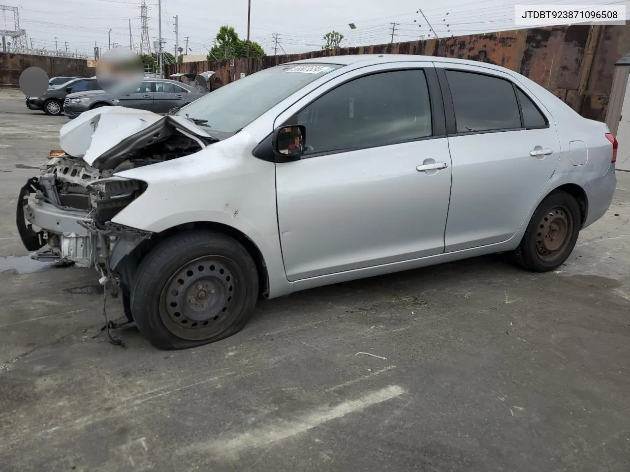 JTDBT923871096508 2007 Toyota Yaris