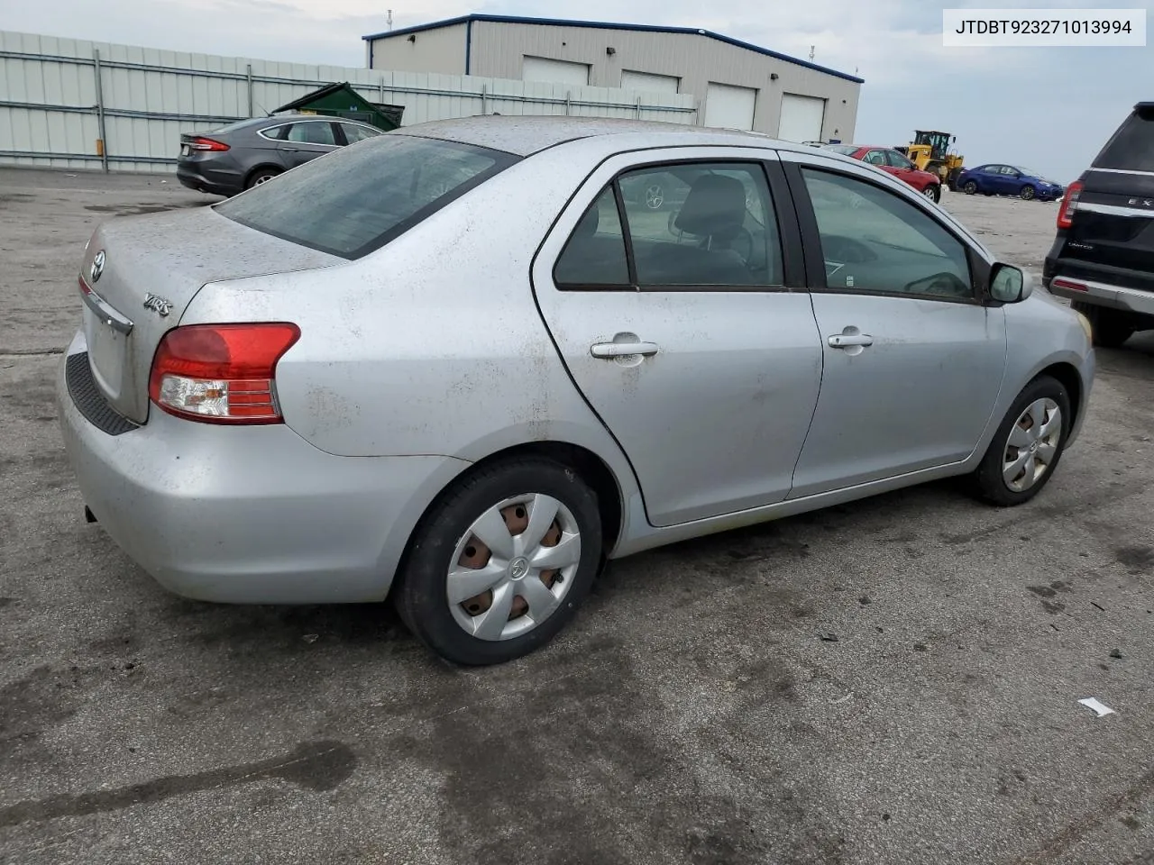 2007 Toyota Yaris VIN: JTDBT923271013994 Lot: 62789114