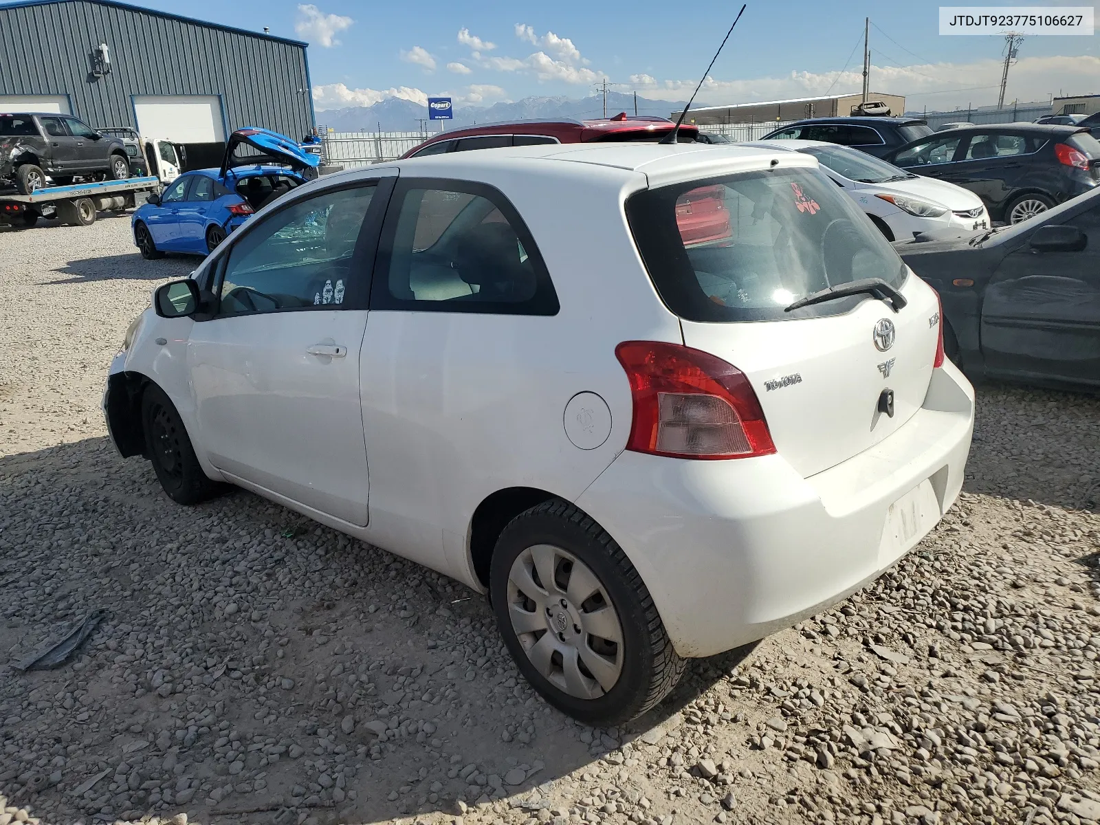 JTDJT923775106627 2007 Toyota Yaris