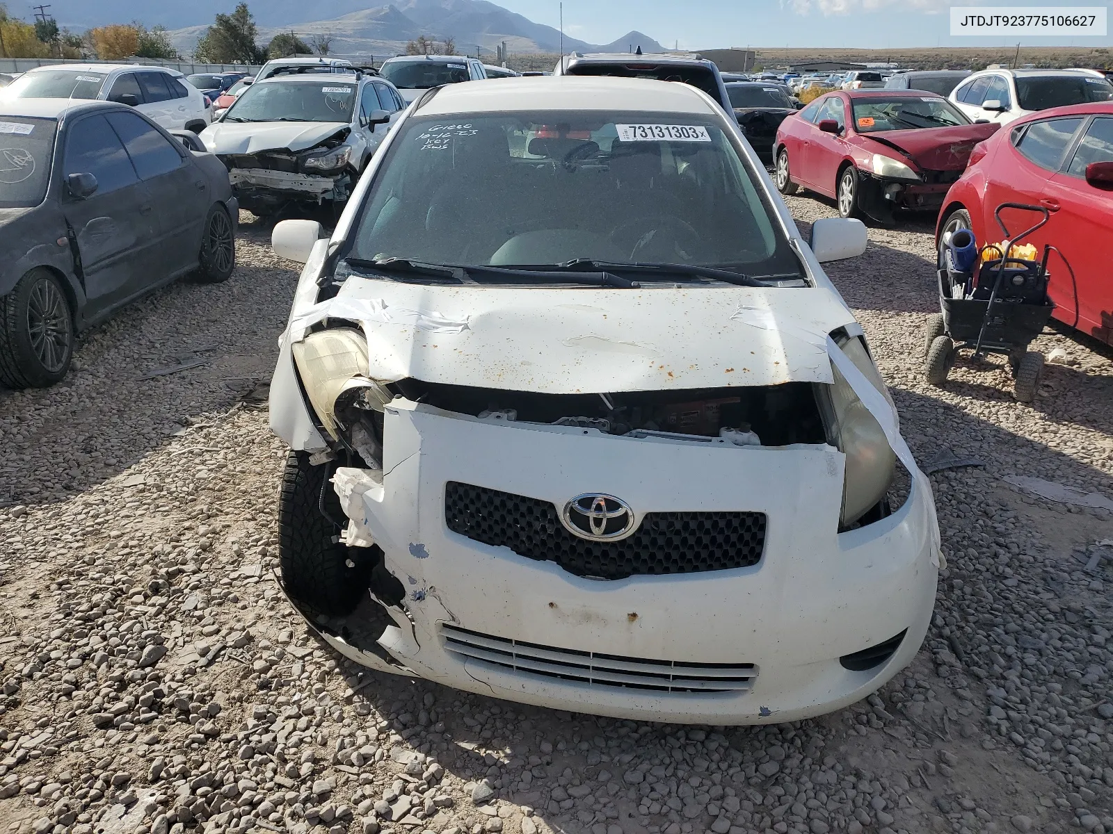 JTDJT923775106627 2007 Toyota Yaris