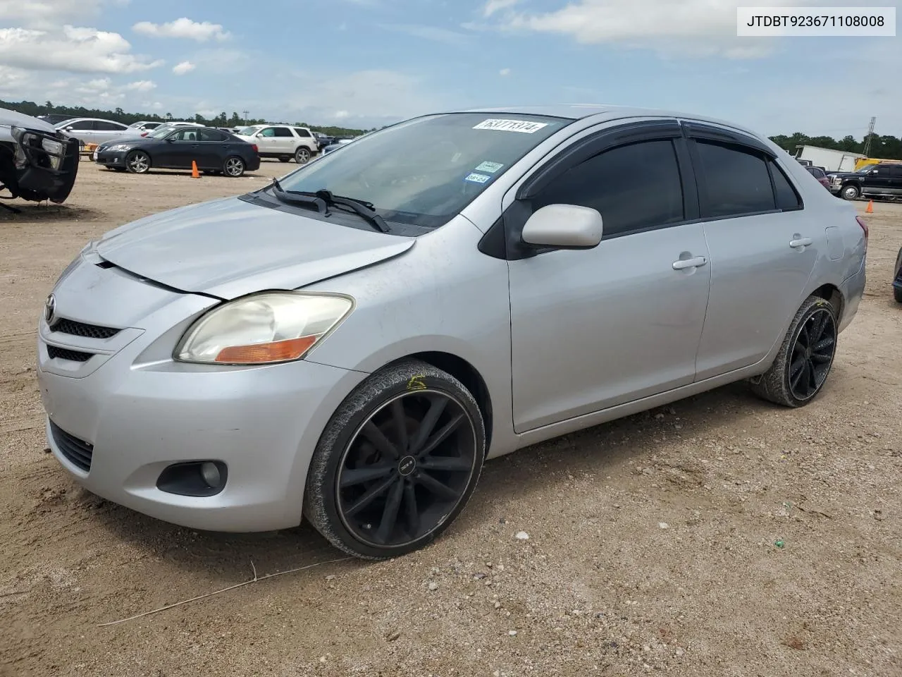 2007 Toyota Yaris VIN: JTDBT923671108008 Lot: 63771374