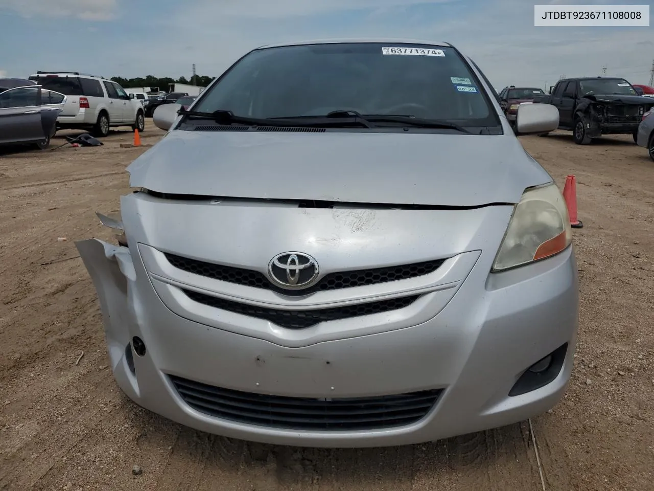 JTDBT923671108008 2007 Toyota Yaris